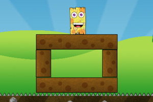 小方块安全落地