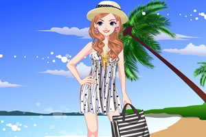 海滩美丽装扮