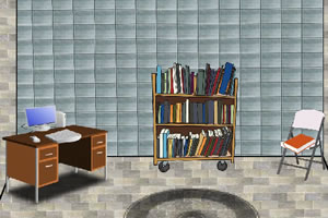 逃离图书馆房间