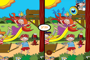 海盗和公主找茬