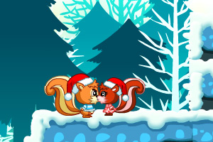小松鼠圣诞觅食选关版