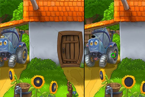 卡通场景来找茬