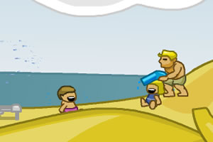 沙滩水枪大战无敌版