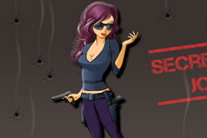 神秘女特工装扮