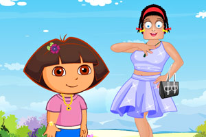 可爱的朵拉和佐伊