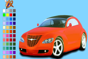 汽车填色