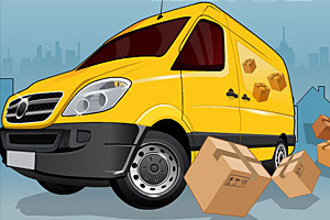 快递车驾驶
