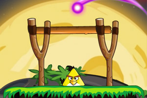 愤怒的小鸟太空躲避炸弹