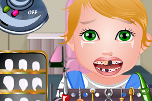 带宝贝朱丽特看牙科