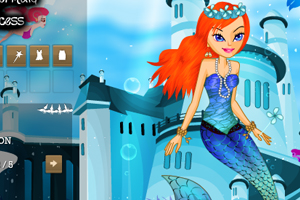 深海中的人鱼公主