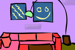 逃离迷你卡通房间