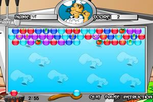 食物材料泡泡龙