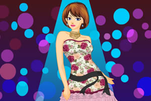 舞会女孩装扮
