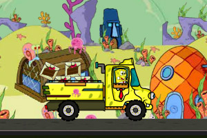 海绵宝宝货物大卡车