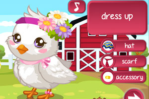 照顾复活节小鸡