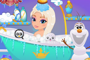 宝贝艾沙洗香香