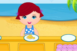 沙滩儿童餐厅