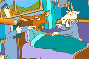 开心医院填颜色