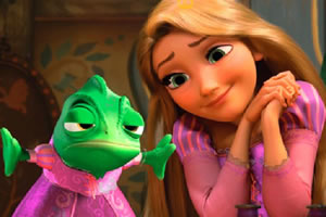 可爱长发公主找字母