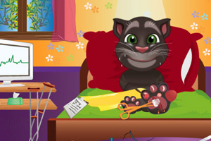 汤姆猫的脚部手术