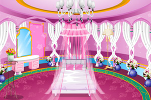 皇家公主的房间装饰