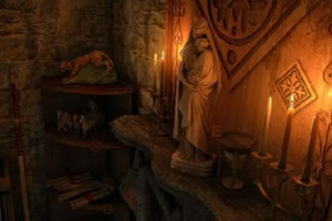 中世纪房间找字母