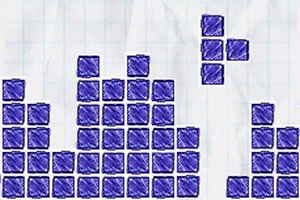 纸上俄罗斯方块