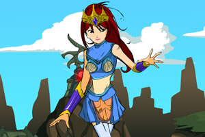 达摩精神女战士