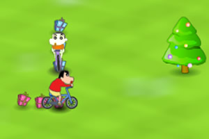 蜡笔小新抢礼物