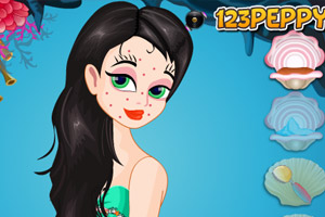 皇家美人鱼化妆