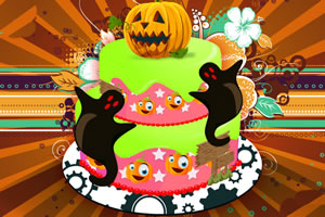 万圣节蛋糕设计