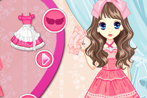 森迪公主粉色萝莉秀