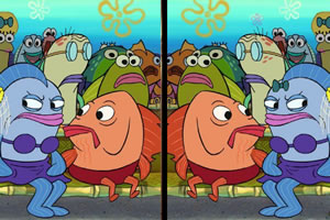 海绵宝宝找找茬