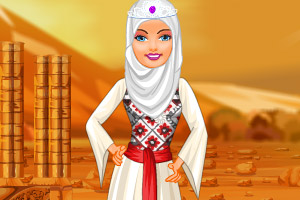 传统巴勒斯坦公主