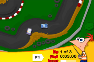 飞哥与小佛赛车