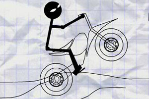 火柴人的自行车