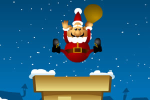 圣诞老人跳烟囱