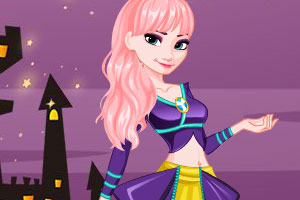 艾尔莎万圣节准备