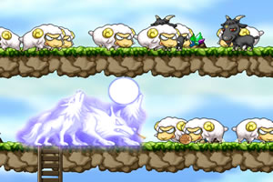 大灰狼打爆羊村无敌版