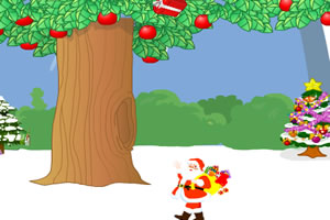 收集礼物的圣诞老人