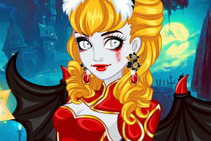 鬼魅万圣节妆容