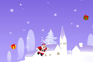 圣诞老头接礼物