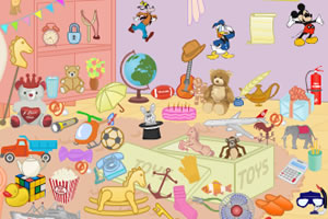 玩具房间找东西