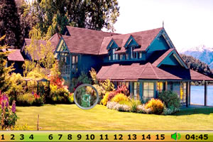 湖边别墅找数字