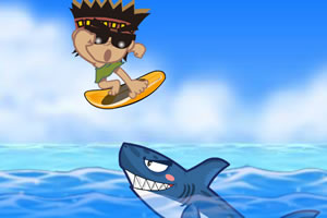 鲨鱼浪板冲冲冲