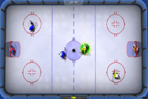 3对3冰球对抗赛