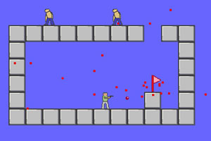 发射番茄弹的男人