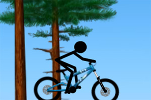 火柴人骑自行车