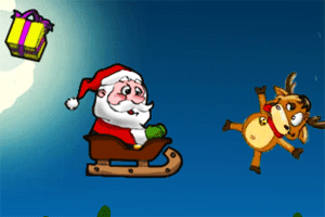 圣诞老头收礼品