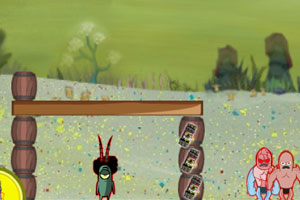 海绵宝宝爆破游戏